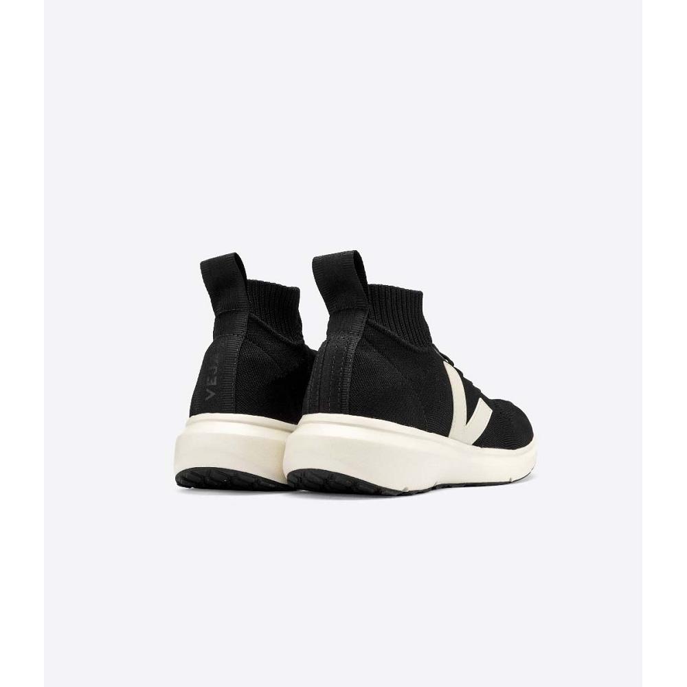 Adidasi Alergare Barbati Veja V-KNIT VEJA X RICK OWENS MID Negrii | RO 153HAP